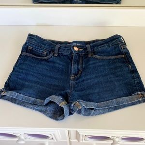 Old Navy Dark Denim Shorts